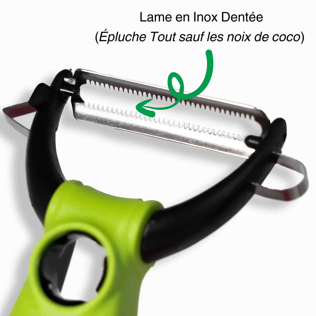 Éplucheur à légume en Inox - Fabrication française - Achat / Vente